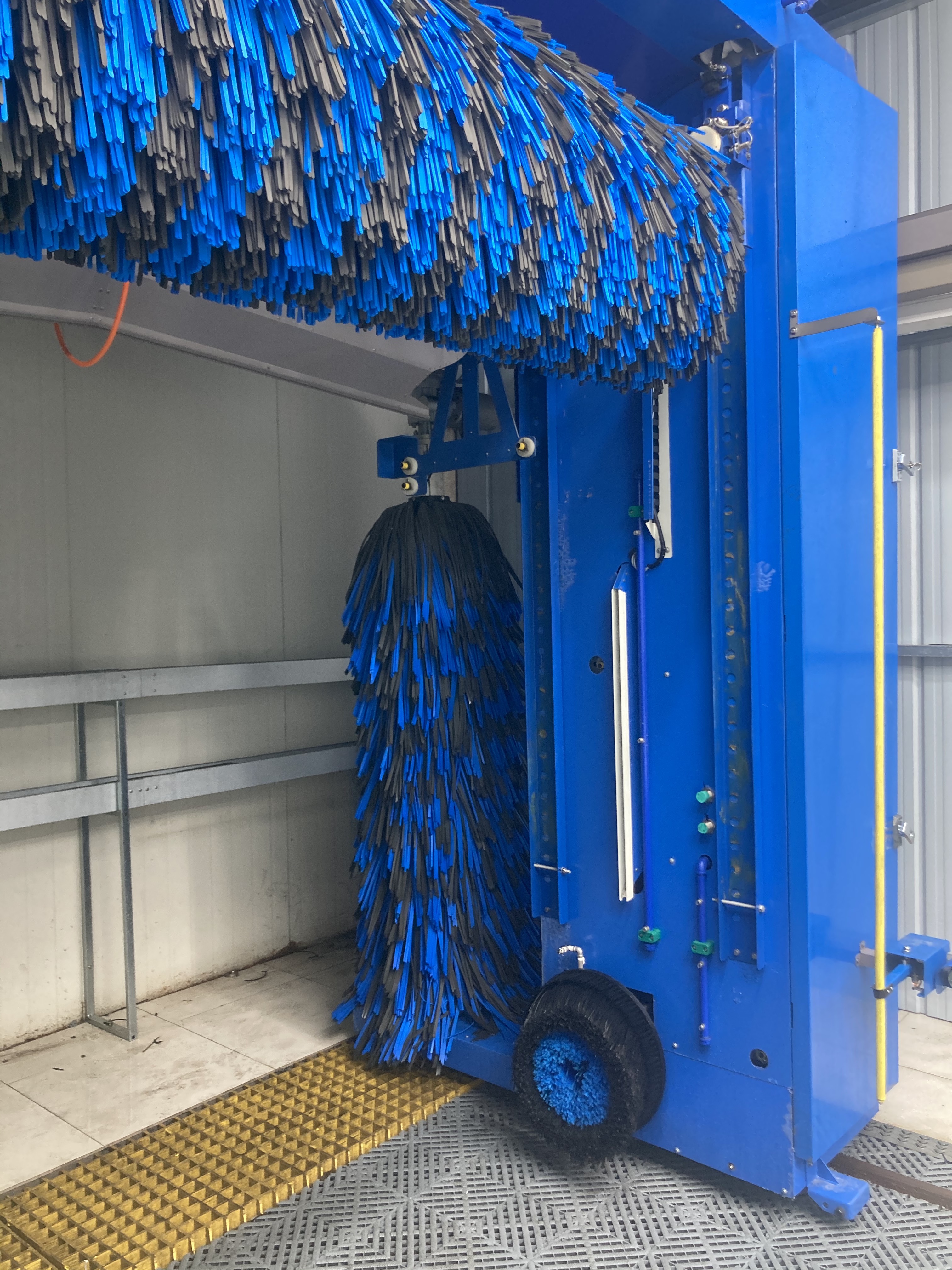 Unattended Smart Automatic Rollover Car Wash Machine European Style Customizable