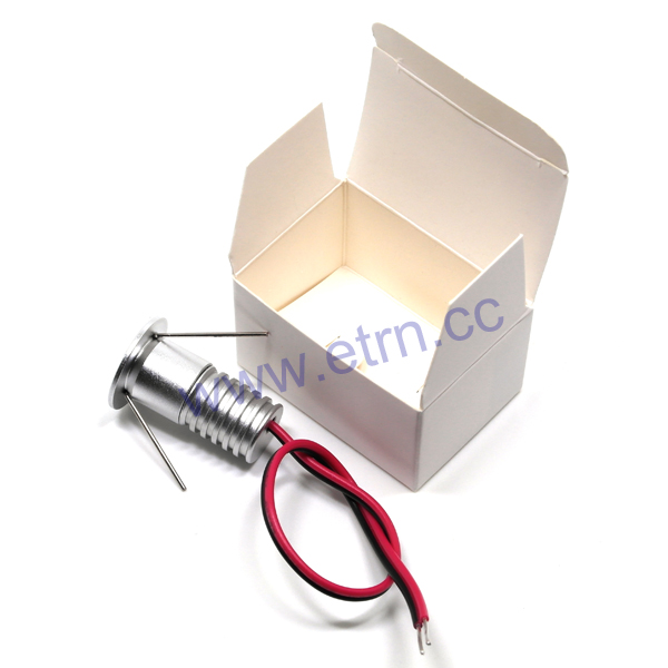 Newest 2W DC3.0-3.4V Round Super MINI LED Downlights Cabinet Light Spotlights Buried Light