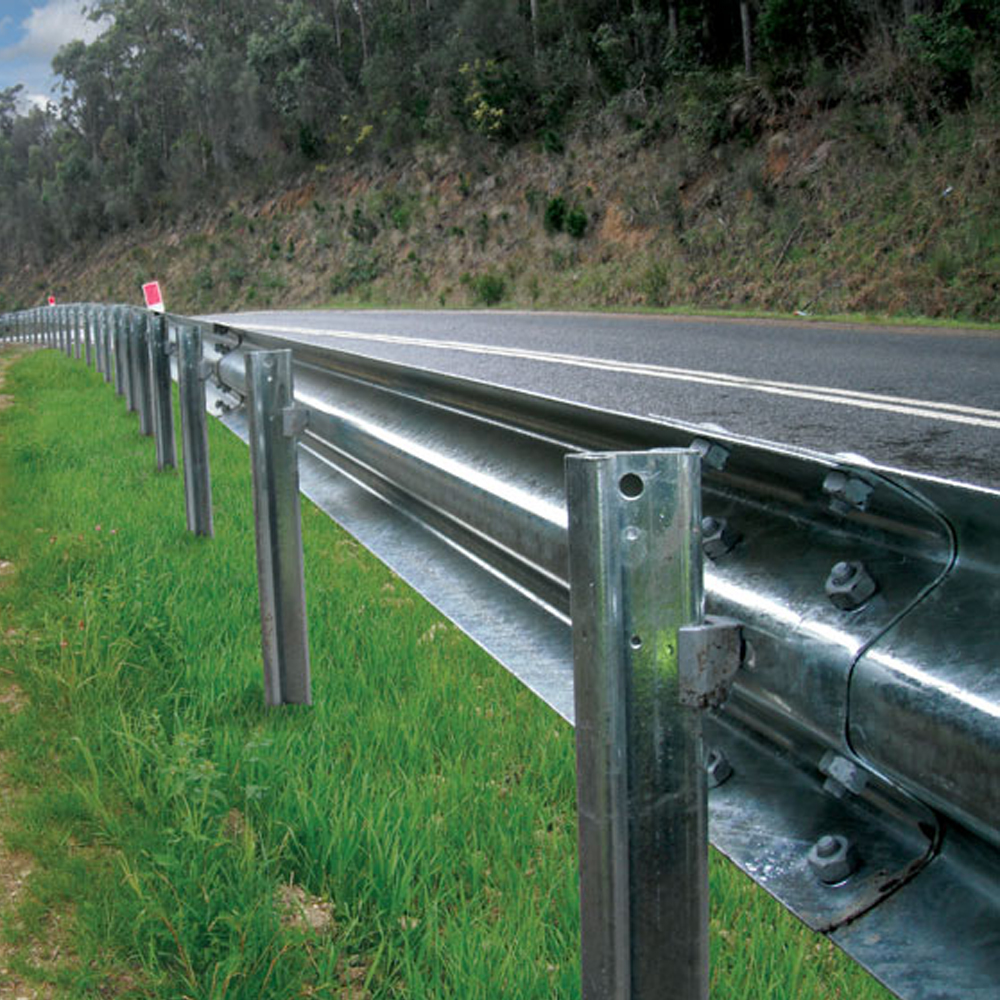 Highway Guardrail AASHTO M-180 Z Shape Posts with Durable Stainless Steel Material