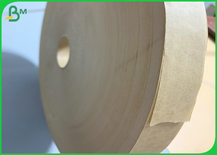 28g Brown Kraft Straw Wrapping Paper 27mm Eco - friendly 