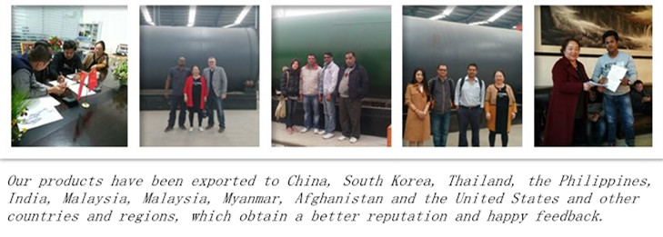 Waste Tire Recycling Plastic Pyrolysis Plant for Converting Waste Tires to Diesel Fuel