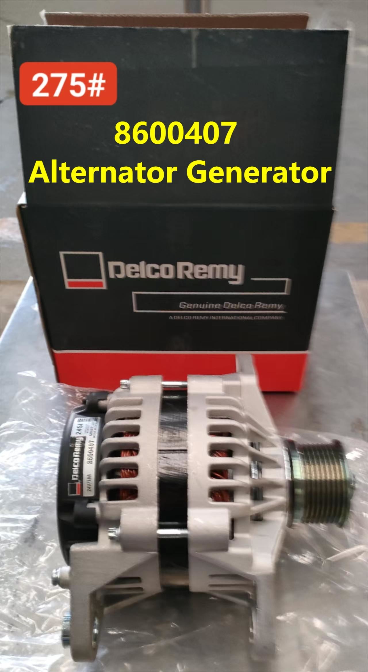 8600407 Alternator Generator 24V 70A HOWO Truck Parts Cummins Engine