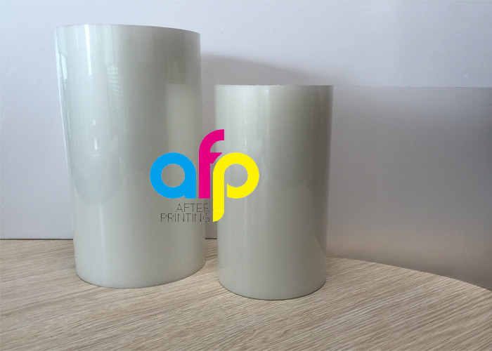 High Gloss Polyester Laminating Film For Paper / Paperboard 58mm Core