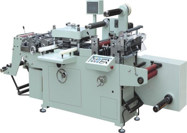 PLC Controlled Label Die Cutting Machine Hot Stamping For Laser Film Adhesive