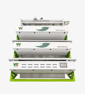 China Wenyao 3 Stage High Seepd Green Tea Color Sorting Machine Black Tea Color Sorter on sale
