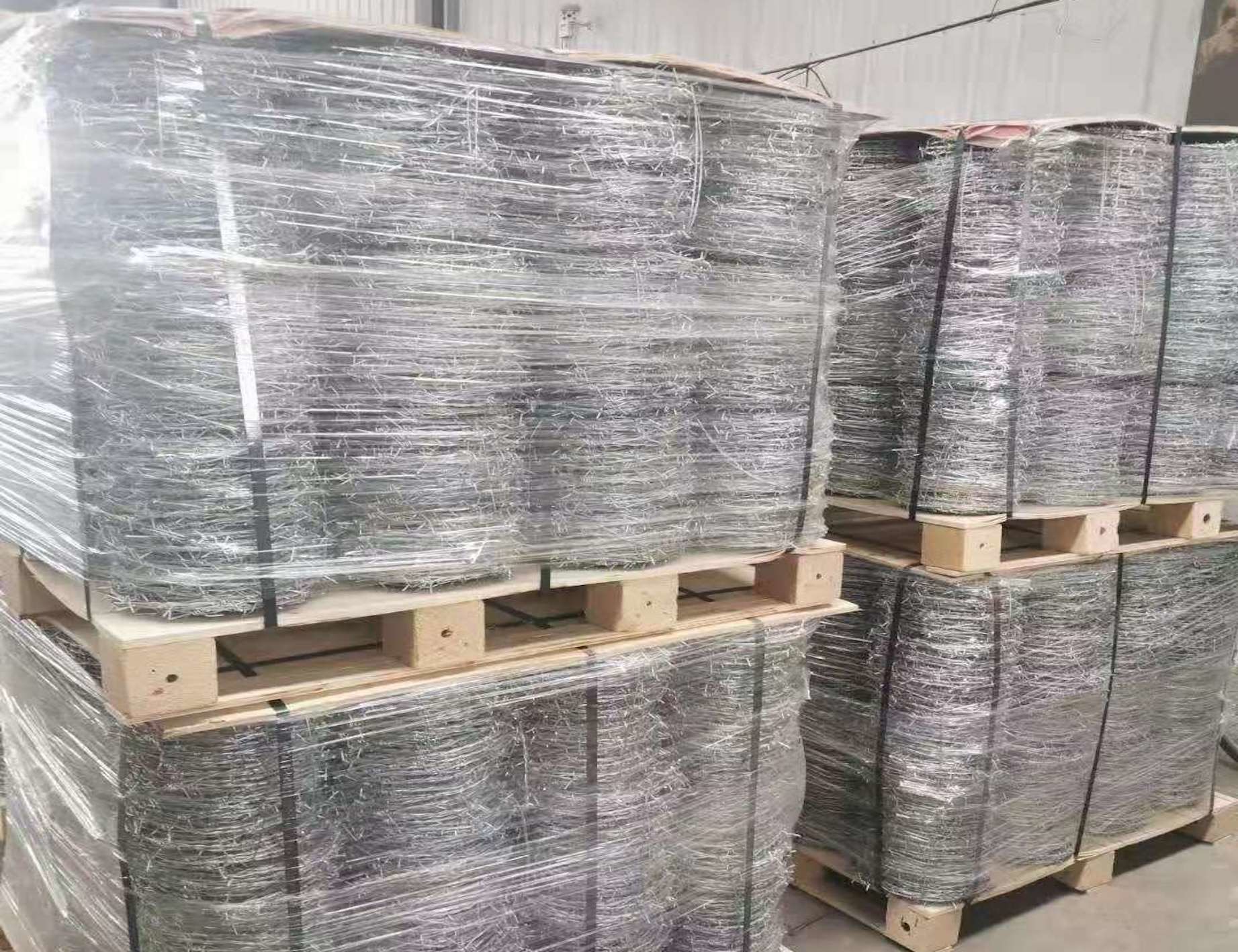 Galvanized Razor Barbed Wire 450mm 8M Security Razor Wire