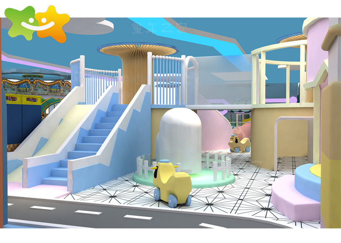 Children Play Game Indoor Playground Equipment With Ball Pool
