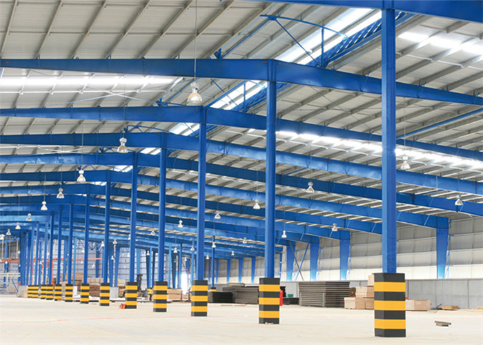 Customized Design Portal Rigid Frame Steel Structure Warehouse Solution