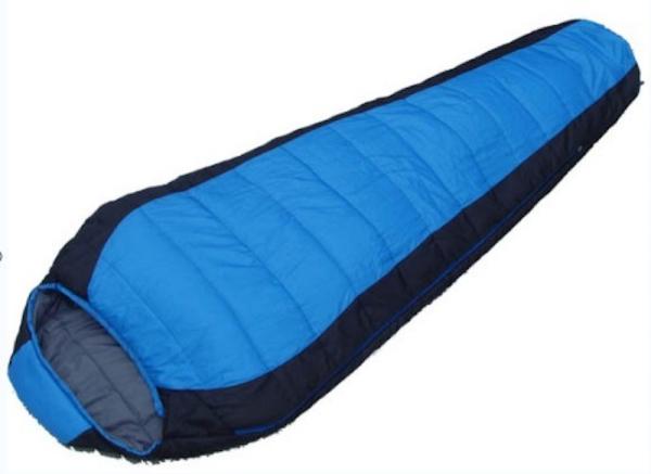 230x80x50CM Custom Black Orange Waterproof 190T Polyester Travel Mountain