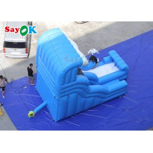 Wet Dry Inflatable Slide Commercial Water Inflatable Slide Bounce Backyard
