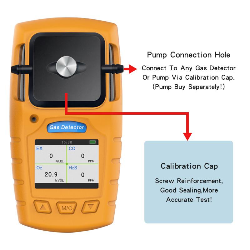 PID Sensor 0-100ppm Voc CH4 0.7W Single Gas Monitor