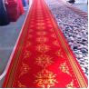 Buy cheap Wedding PVC Carpet Flooring / Polyester Carpet Tiles Woven Technics from wholesalers