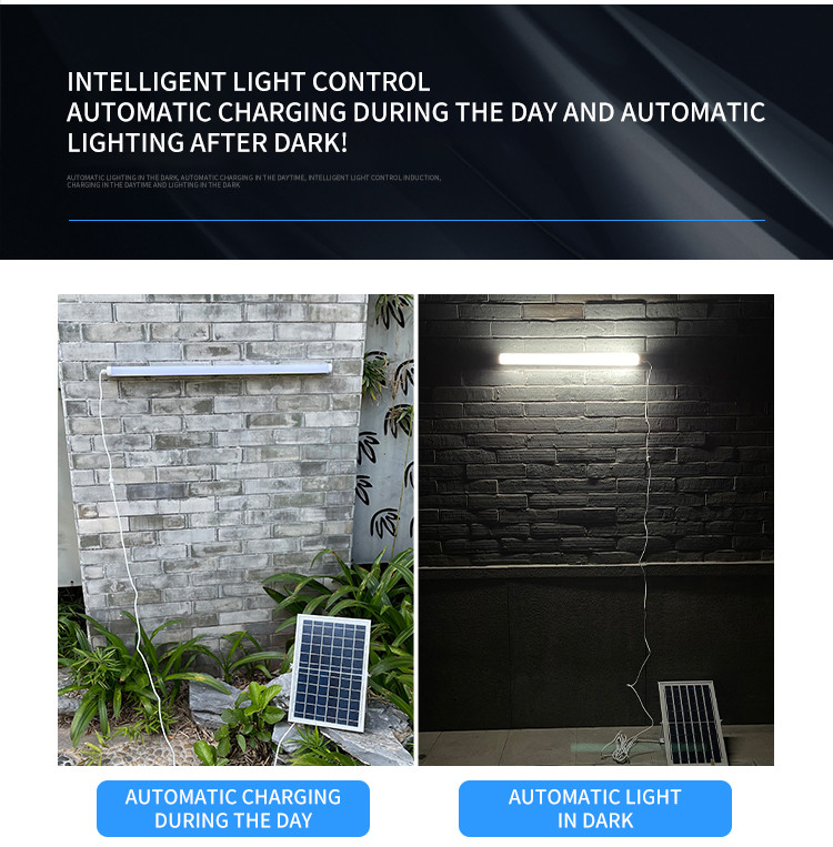 Courtyard 30cm Solar LED Tube Human Body Induction 10m Remote control