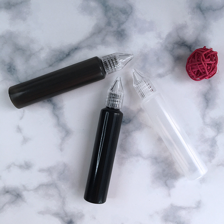 Customizable Childproof Transparent Liquid Dropper Bottle / E Liquid Bottles In Various Capacities