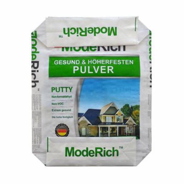 Hot Sale 25KG 40KG 50KG Ad Star Bags PP Block Bottom Bag Cement Valve China