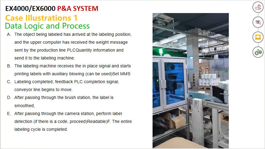 Automatic Piezo High Resolution Inkjet Printer Case Labeling System For Packaging Lines