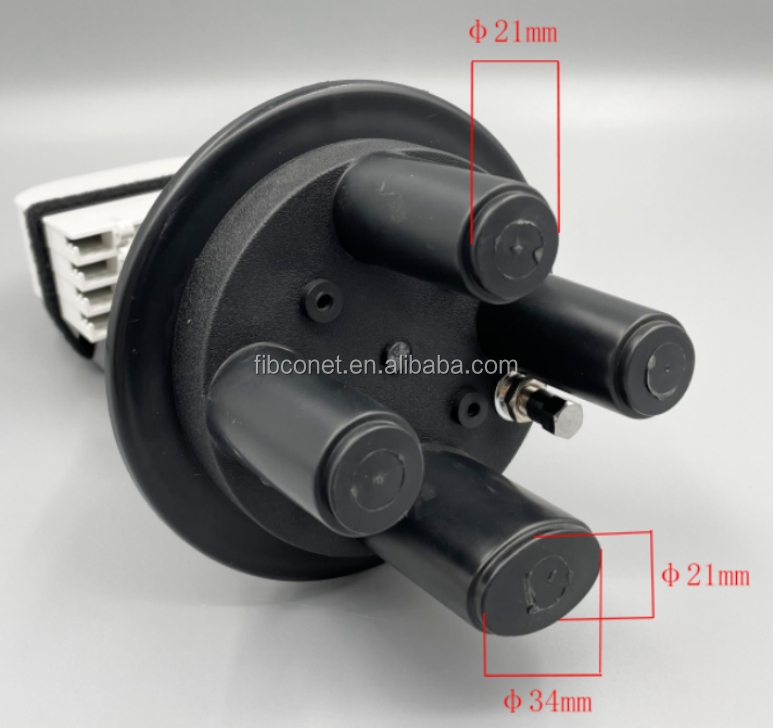 FTTH Outdoor Fiber Cable Dome Splice Closure IP68 48 Core for Hot Melt Style -40C- 60C