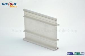  Extruded Industrial Aluminum Profile With Thin Wall Mill Finish 6 Meters Max Length Manufactures
