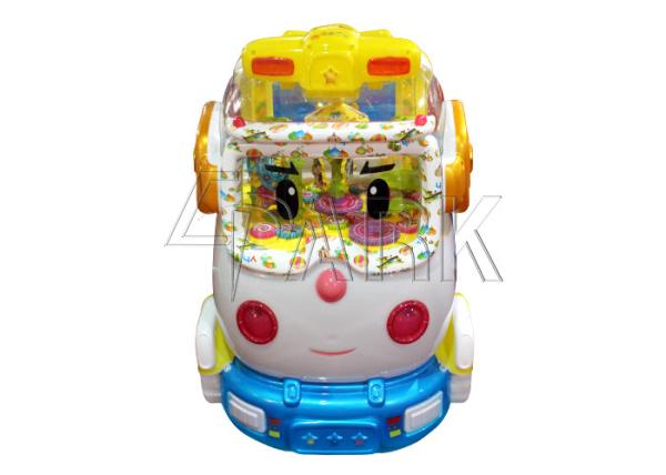 Coin Pusher Animal Kiddy Ride Machine / Swing Game Machine Environmentally