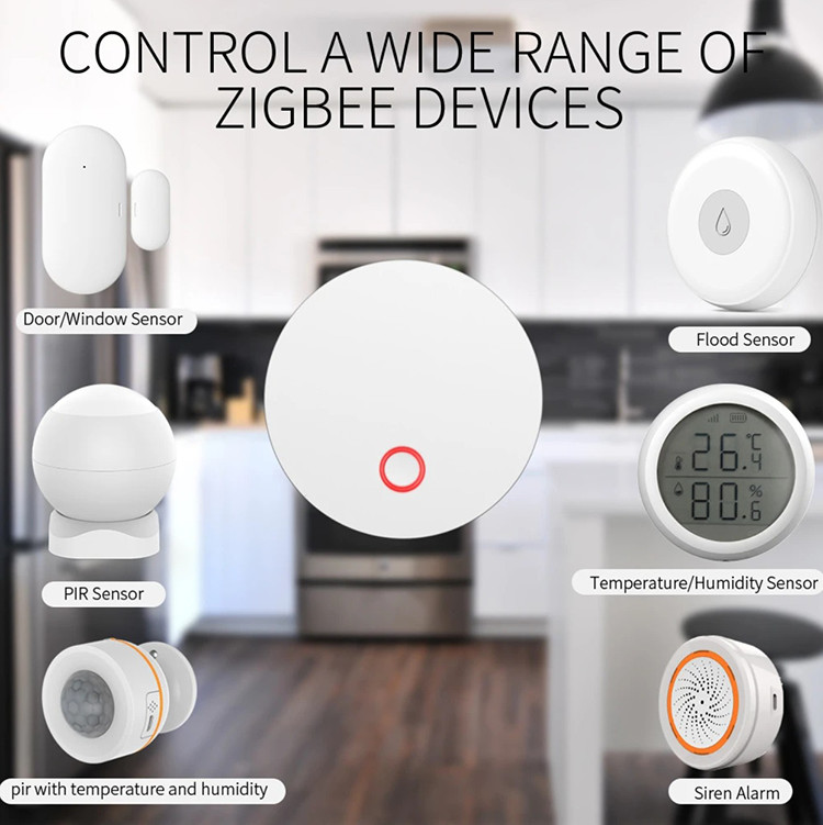 2021 Reddot Award Smart Tuya Zigbee3.0 Hub Gateway Smart Home Bridge Smart Life App Wireless Remote Controller