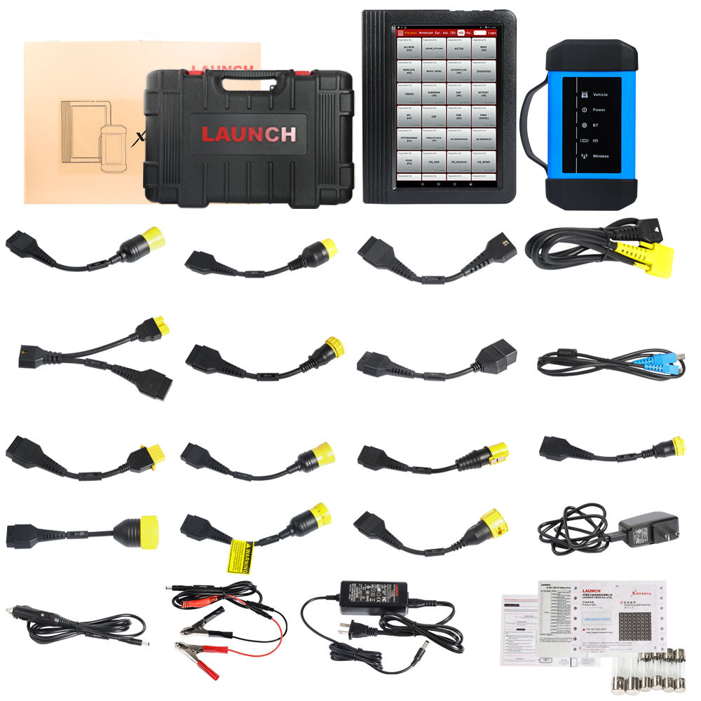 Wifi Bluetooth Heavy Duty Truck Diagnostic Tool Original Launch X431 V+ HD3
