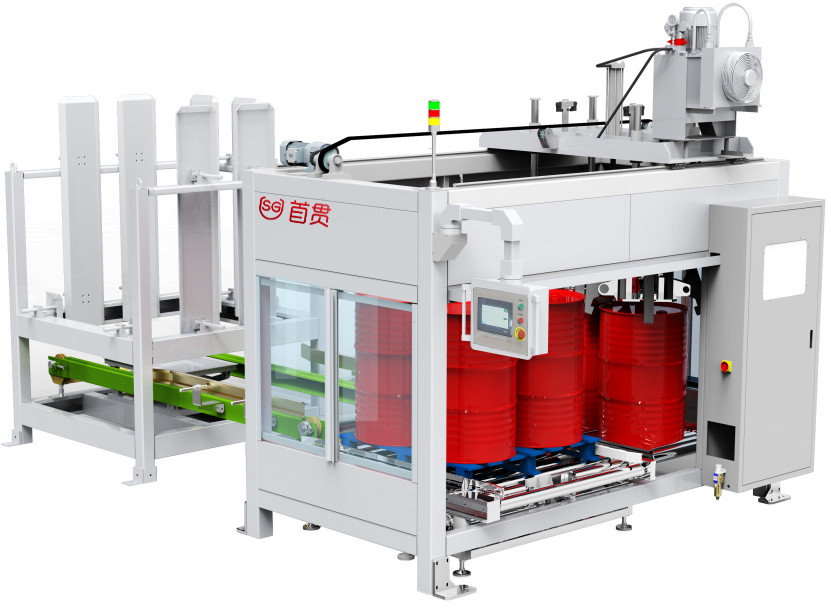 Electric Palletizer For Automated Goods Palletizing Steel Mate Low Maintenance Grinding Pulverizer Machine