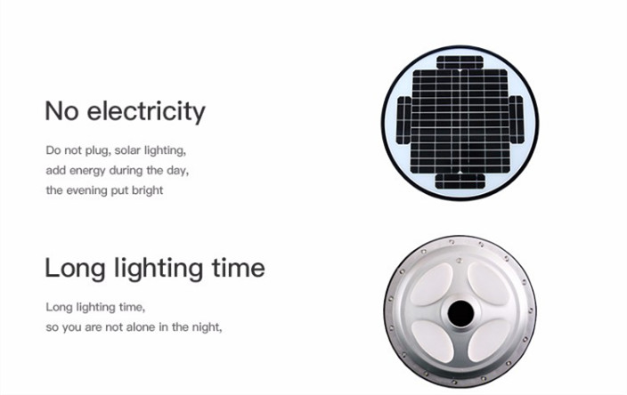 15W integrated solar powered garden street lights with motion sensor all in one solar energy series lights