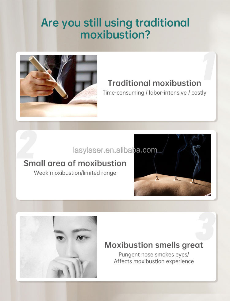 Bone Penetrating Physiotherapy Moxibustion Instrument Open Fire Smokeless Fumigation Machine
