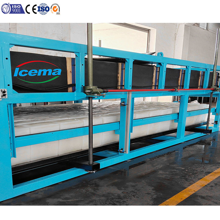 20T Clear Ice Block Making Machine Fresh Water Cooling