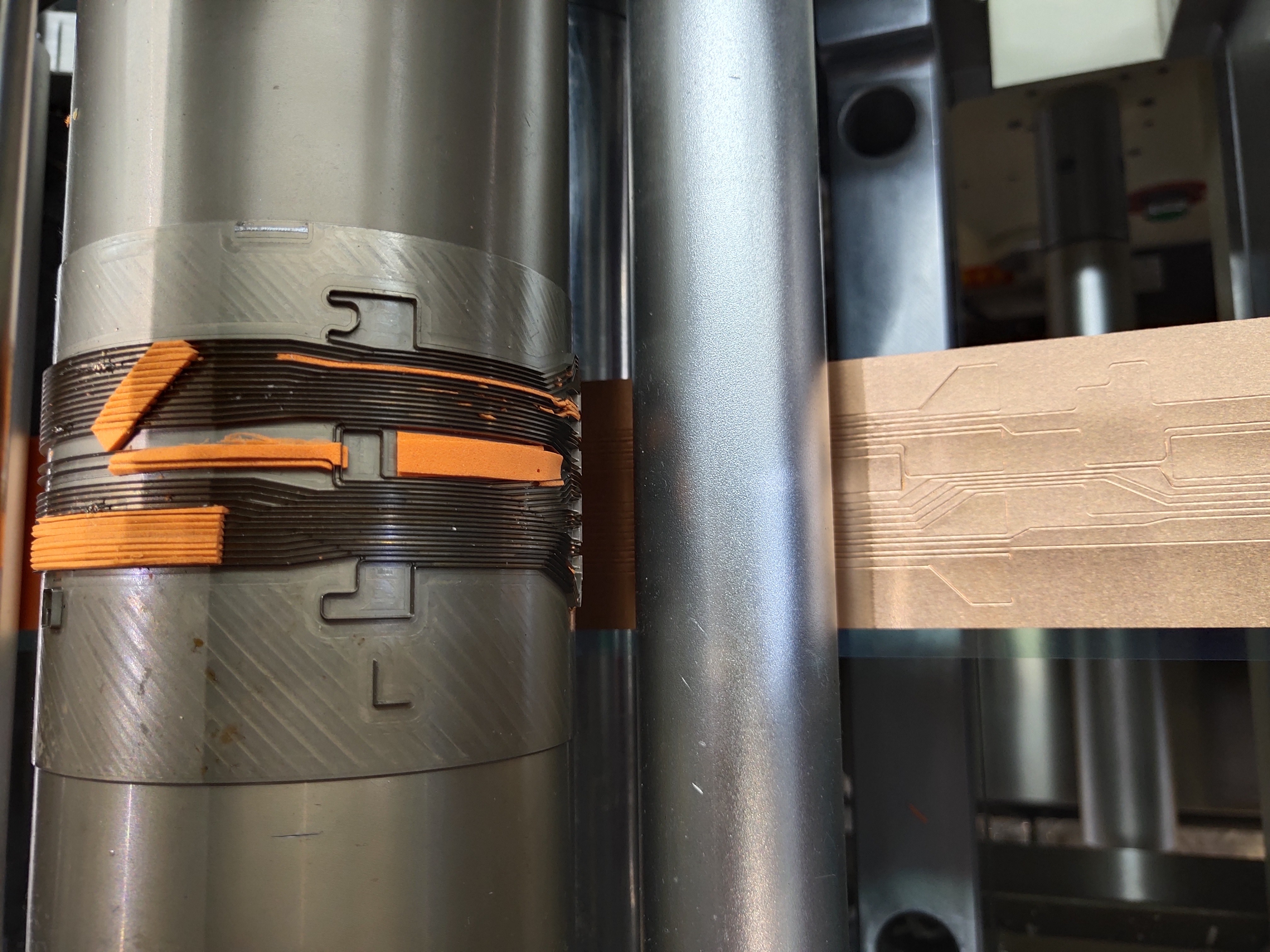 Die Cutting Stations In Die Cutting Machine