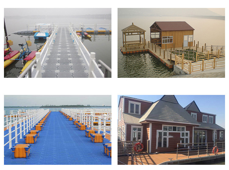Plastic Pontoon Jetty Dock Floater China Supplier Easy Assemble Dock Float
