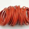 Buy cheap Red Rubber O Rings SI Silicone Rubber Seal Heat Resistant AS568 JIS Standard from wholesalers