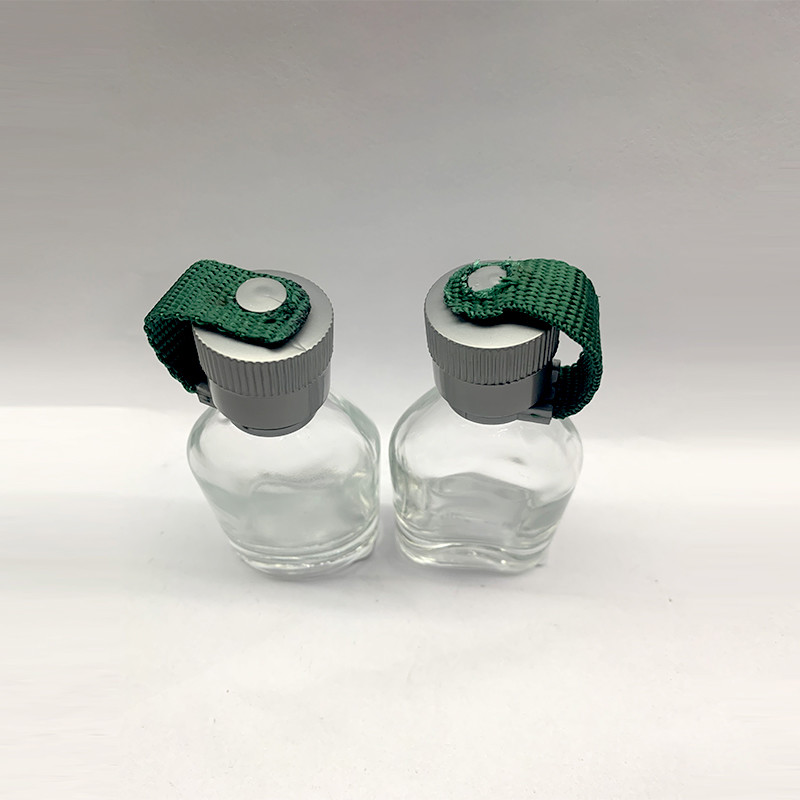 Glass OEM 25ML Small Perfume Bottles Travel Kettle Design Cap