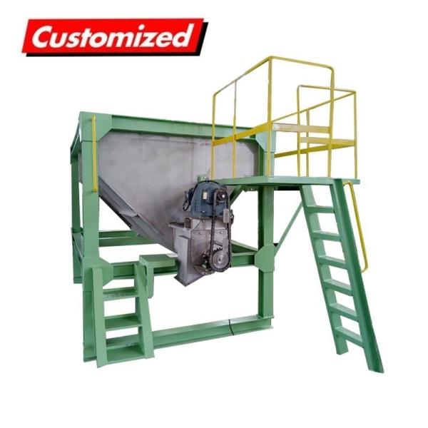 Power Plant OEM Flexible Shaftless Screw Auger Conveyor for Powder Granule