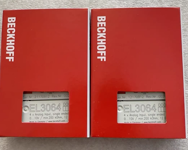 EL3064 Beckhoff EtherCAT High-performance, 4-channel Analog Voltage Input Module