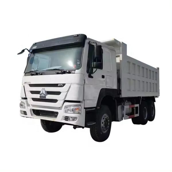 Sinotruk Howo 6x4 30 Ton Dump Tipper Truck with 2 Passenger Seats and Video
