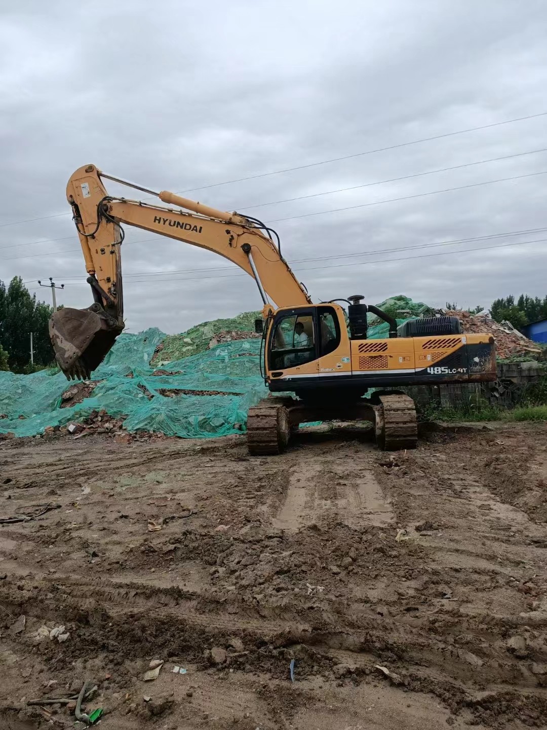 48 Ton Ready For Work And Experienced Used Korea Imported Hyundai 485LC-9 In Good Condition