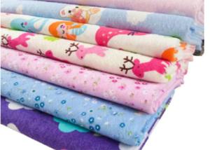  Plain Children'S Pajamas 21*10 Cotton Flannel Cloth Manufactures
