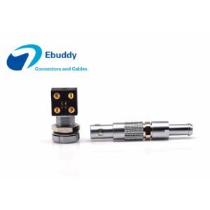 Push Pull 4pin Lemo Compatible Connector EXG PCB Socket 00B 2-5pins With Screw