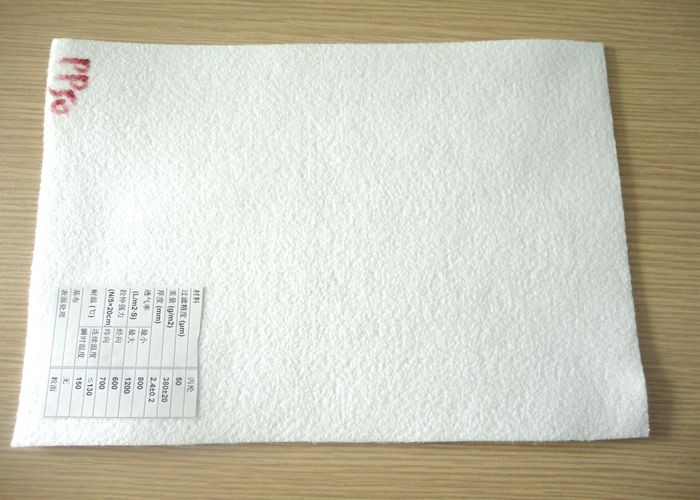 100 Micron PP Nonwoven Micron Filter Cloth For Industry Liquid Filter Bag