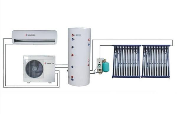 Trinity System Solar Central Air Conditioner Cooling / Heating Air In Summer /