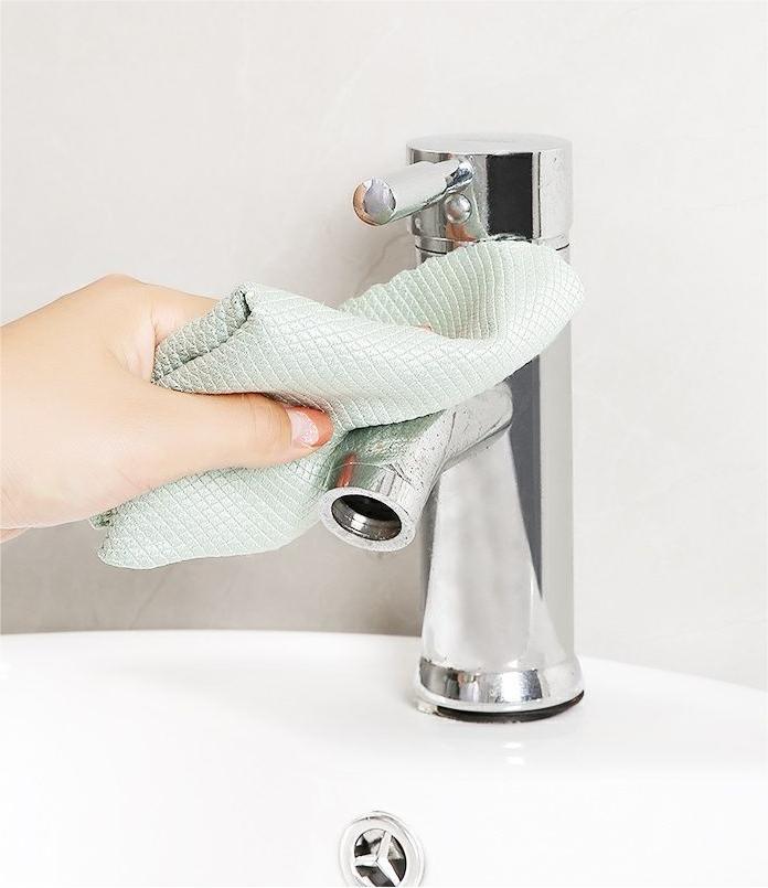 All-age Kitchen Cleaning Scouring Cloth No Marks No Oil No Hair Loss Water Absorption