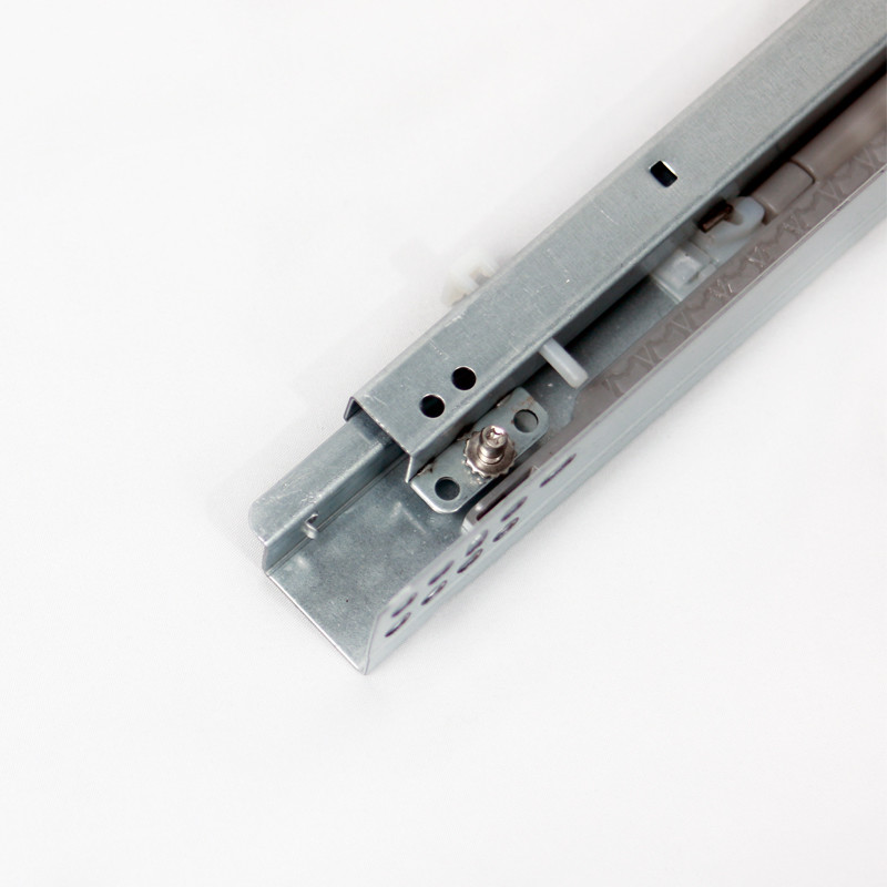 2 Fold Ball Bearing Hidden Furniture Drawer Slides 550mm For Kitchen Cabinet