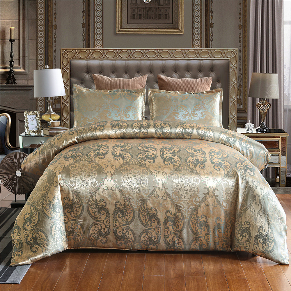 Quantity 3 pcs Microfiber Cotton Comforter Duvet Cover Eco-friendly Soft Bedding Sets
