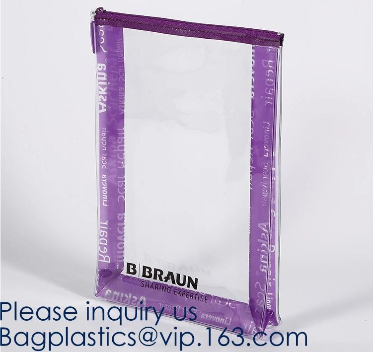 Custom Screen Printing Clear EVA k Bags Portable Travel MakeupToiletry Cosmetic Bag Packing Pouch, BAGEASE PACK
