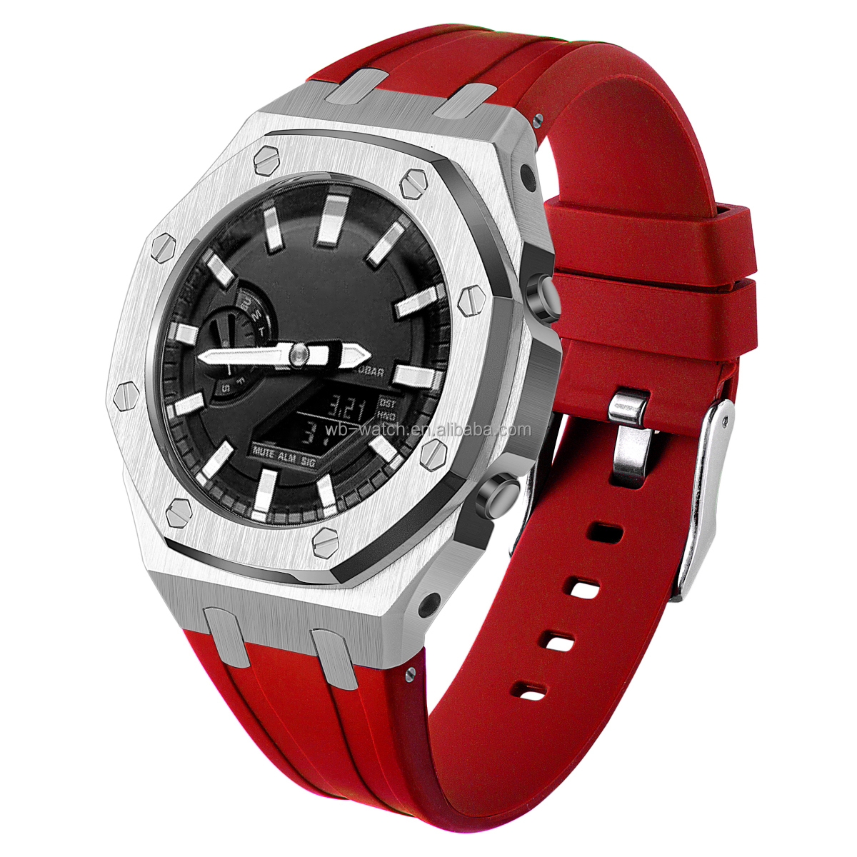 Casio Watch Modified Case Luxury Value Ga2100 Oem Silicone Band Metal Modification Mod Kit