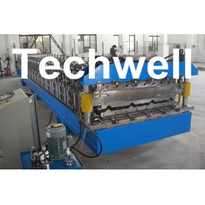 7.5KW High Speed Double Deck / Layer Roll Forming Machine With Automatic