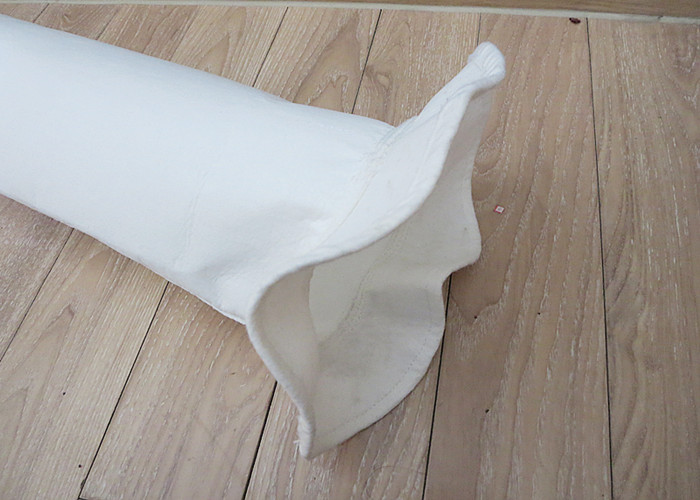 Middle Temperature Filter Media Micron Filter Cloth Polyester / Polypropylene with Plastic Ring Liquid Filtration
