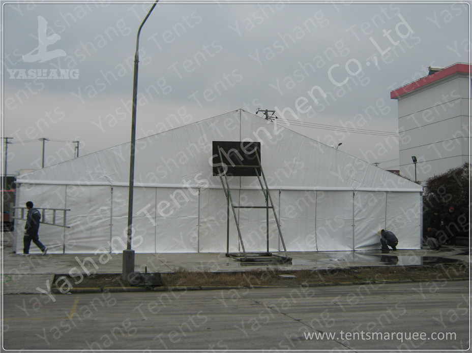 25X50 M Aluminum Structure Clear Span Tents Temporary Industrial Storage Buildings