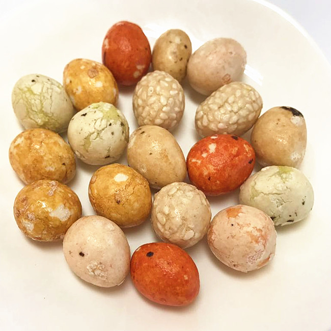 FDA/BRC/Kosher/Halal Certified Colorful Roasted Peanuts NON-GMO Crispy and Crunchy Snacks